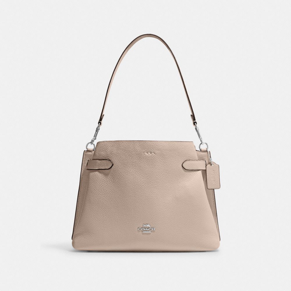 COACH®,Hanna Shoulder Bag,,Front View
