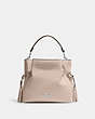 COACH®,ANDY CROSSBODY,Silver/Steam,Front View