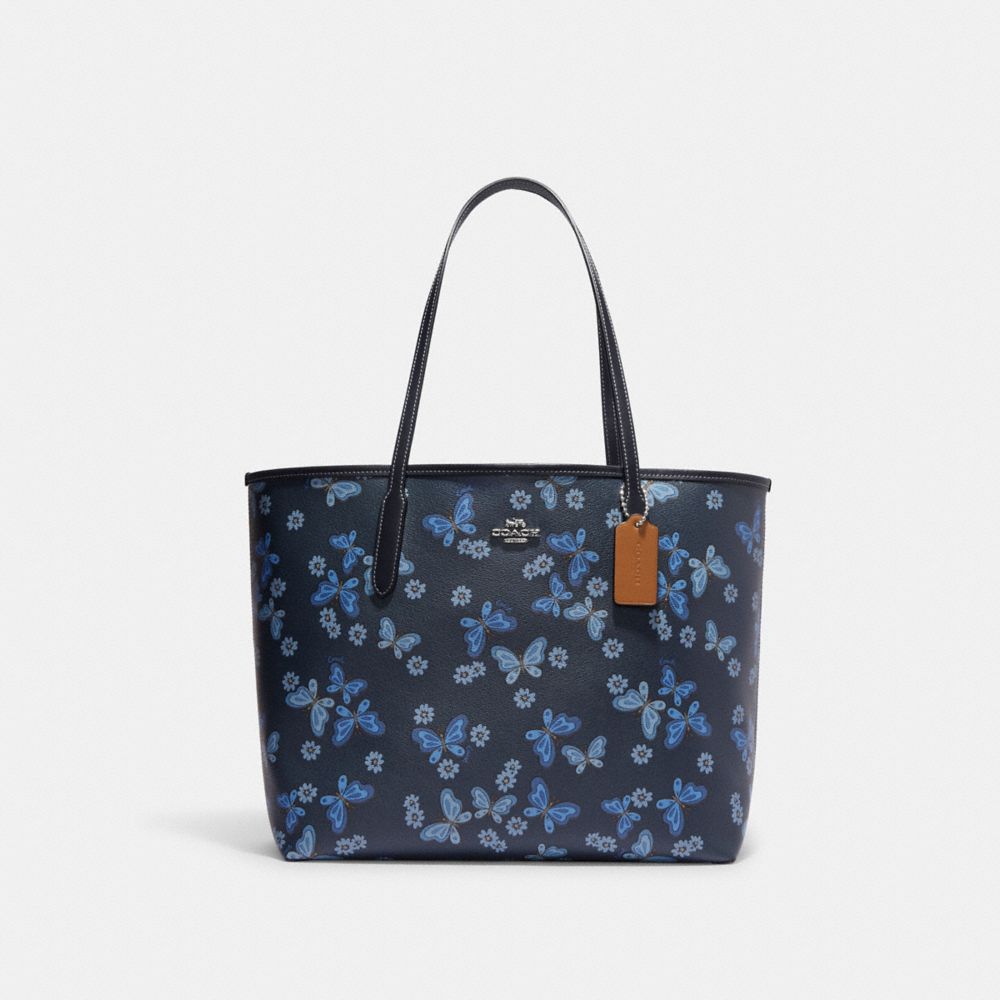 coach butterfly tote