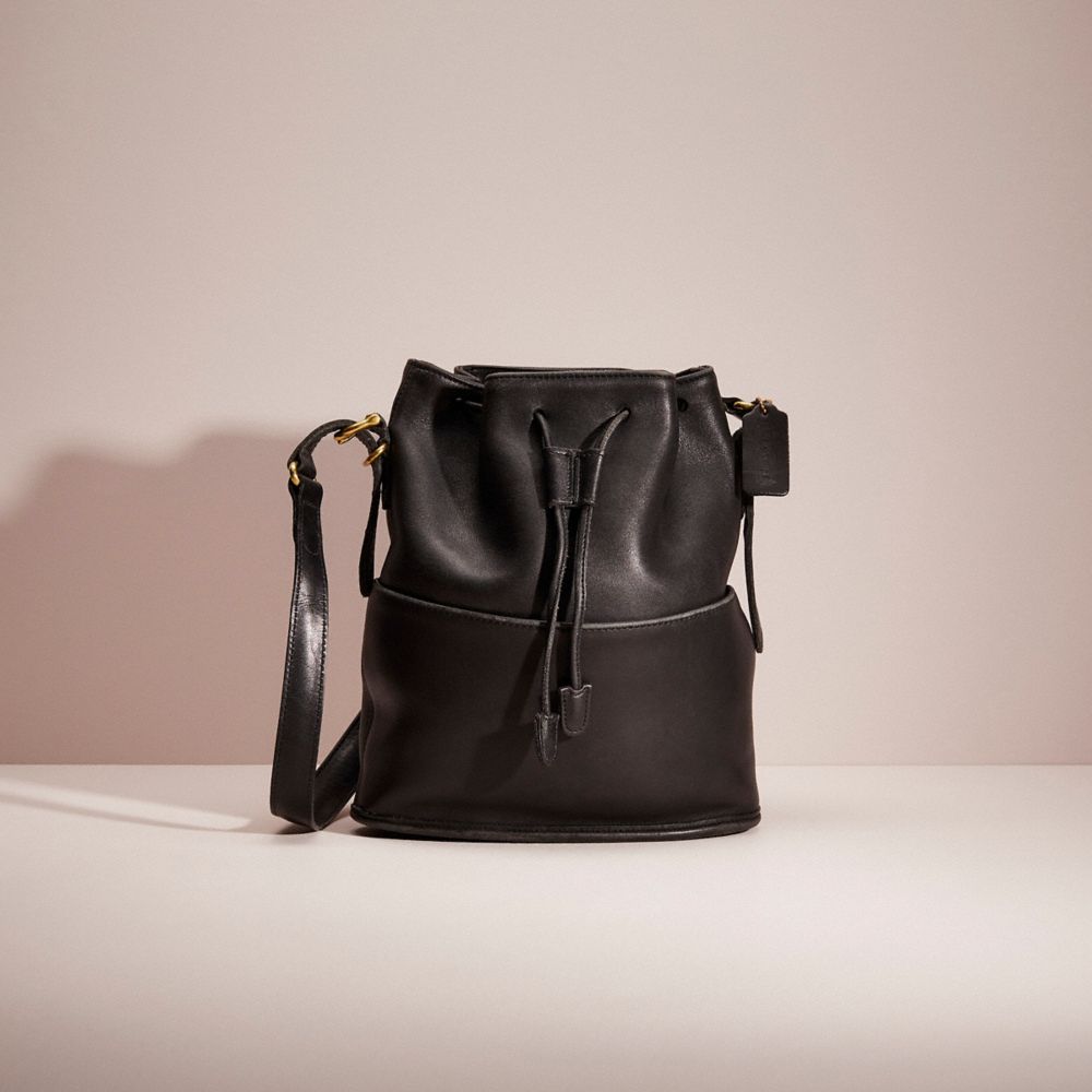 Vintage Equestrian Drawstring Bag COACH®