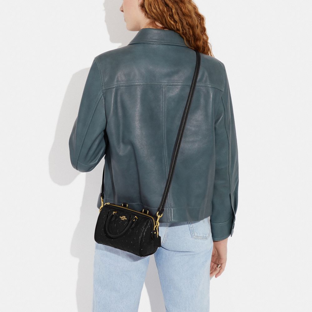 Mini Rowan Crossbody In Signature Leather, COACH OUTLET in 2023