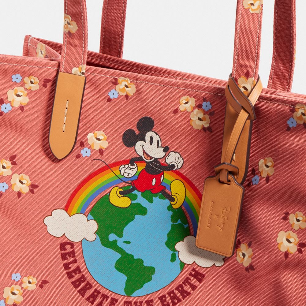 100周年限定 DISNEY X COACH トート 30 ディズニー コラボ-