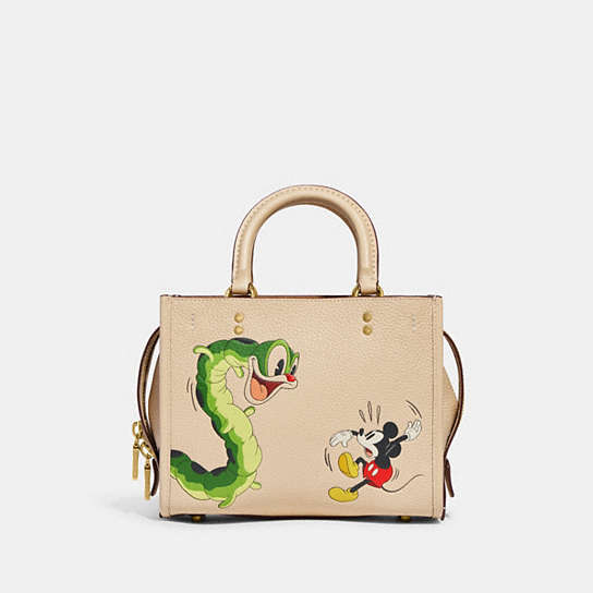 COACH® | Disney X Coach Rogue 25 With Mickey Mouse And Minnie 