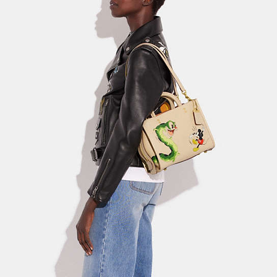 Disney X Coach Rogue 25 With Mickey Mouse | COACH® Disney X Coach Rogue 25 With Mickey Mouse | COACH®