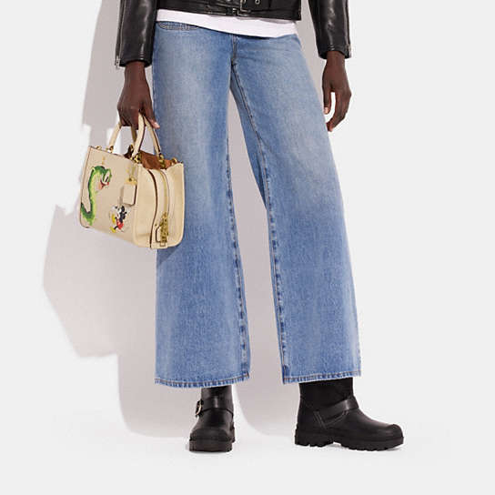 Disney X Coach Rogue 25 With Mickey Mouse | COACH® Disney X Coach Rogue 25 With Mickey Mouse | COACH®