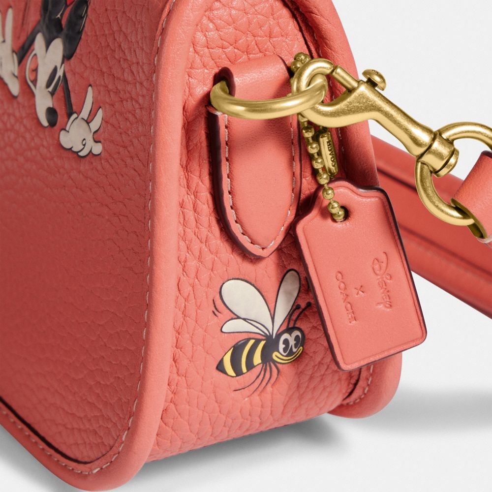 COACH®: Disney X Coach Swinger 20 In Regenerative Leather With