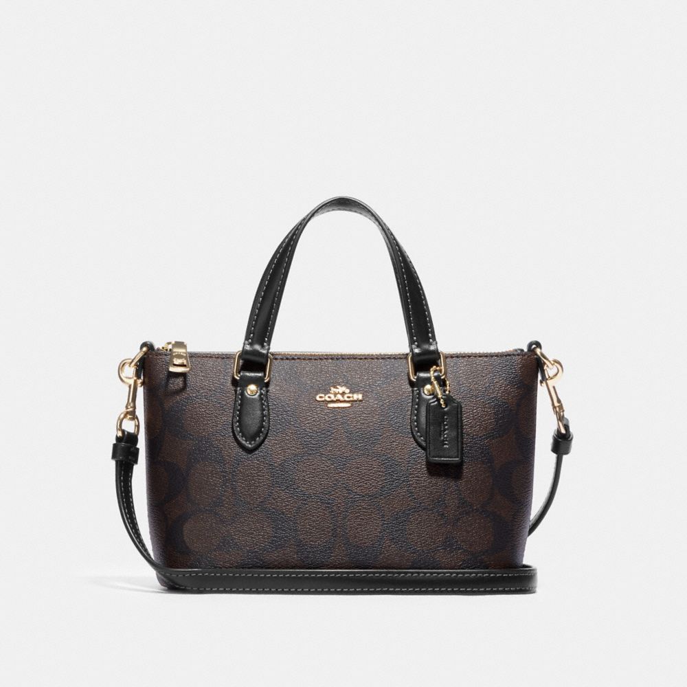 Mini Gallery Crossbody In Signature Canvas