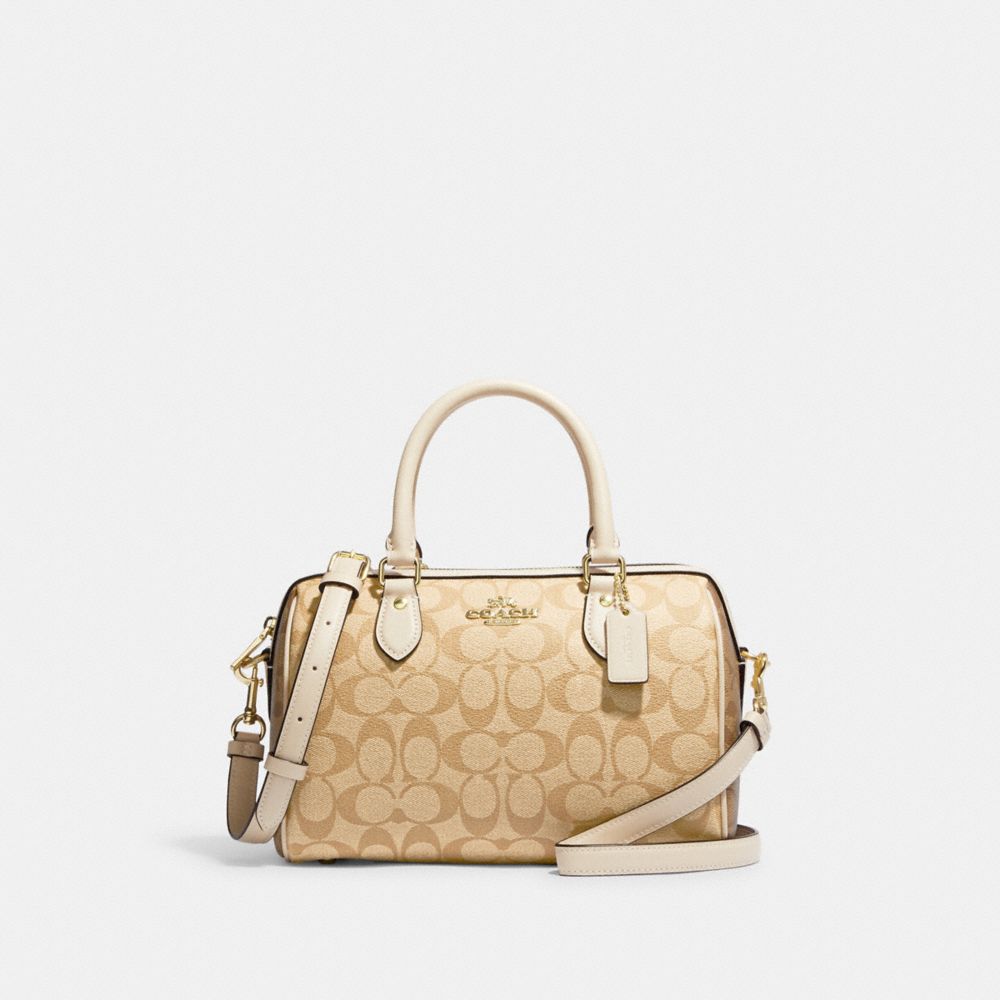 Coach Rowan Satchel in Signature Canvas – Club de Mode