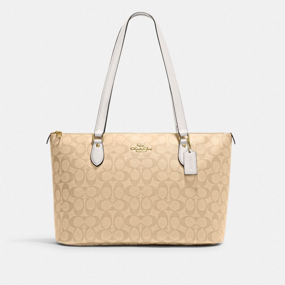 Coach Gallery Tote in Signature Canvas