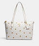 Gallery Tote In Signature Canvas With Bee Print