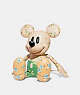 Poupée à collectionner de format moyen Mickey Mouse avec imprimé floral Disney X Coach