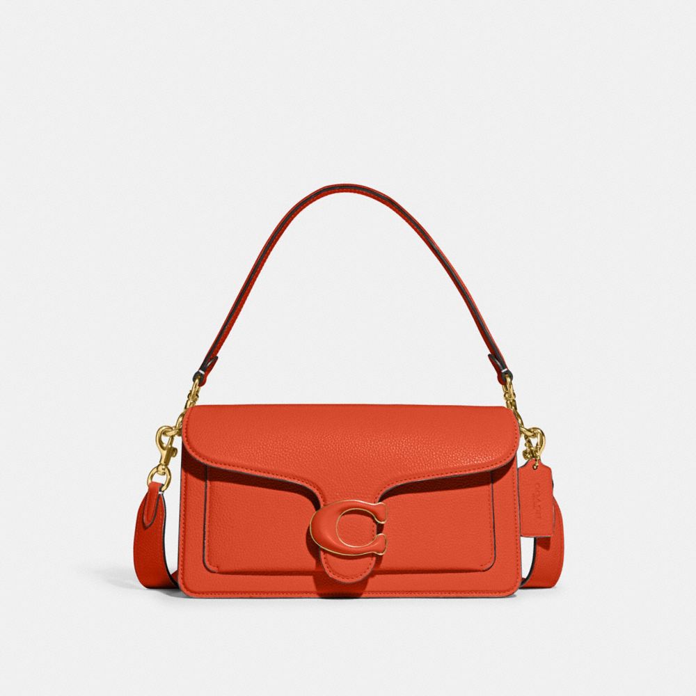 Coach Tabby Shoulder Bag 26 In Gold/orange