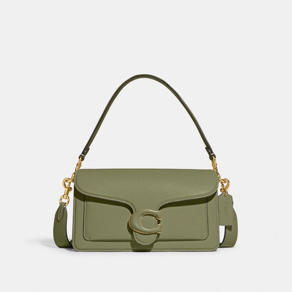 Coach Tabby Shoulder Bag 26 In Brass/moss