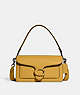 COACH®,TABBY SHOULDER BAG 26,Polished Pebble Leather,Small,Pewter/Yellow Gold,Front View
