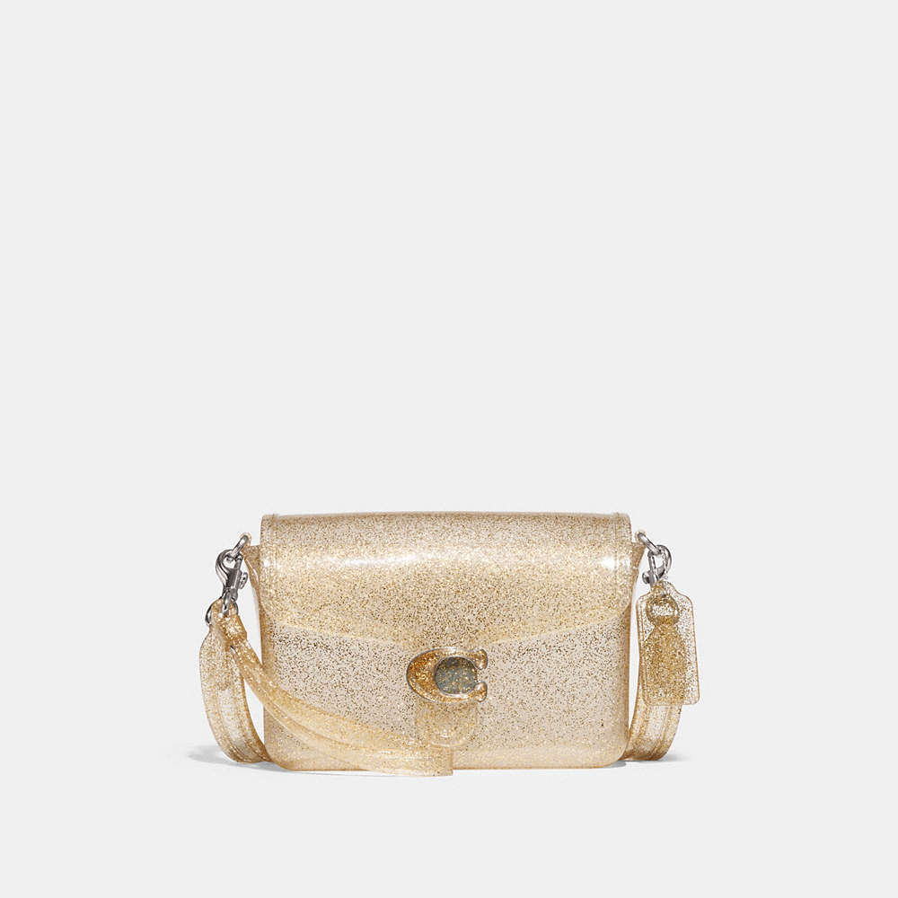 Coach Jelly Tabby In Silver/gold