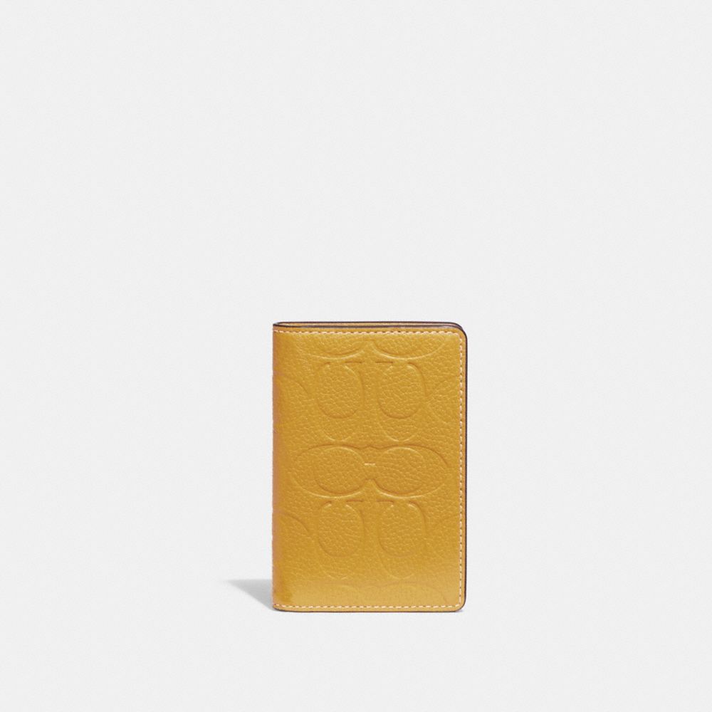 COACH® | Card Wallet In Signature Leather