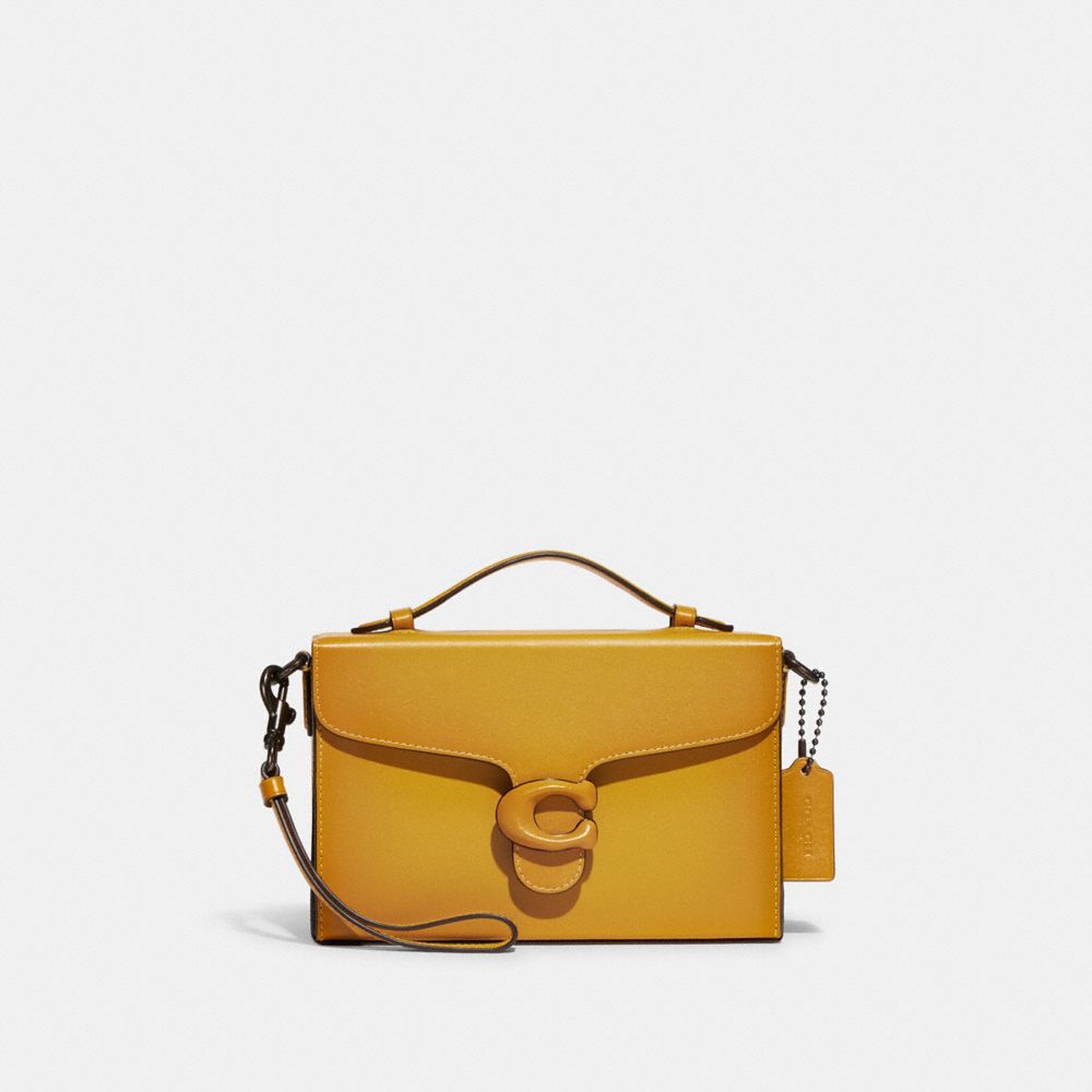 Coach Tabby Box Bag In Yellow