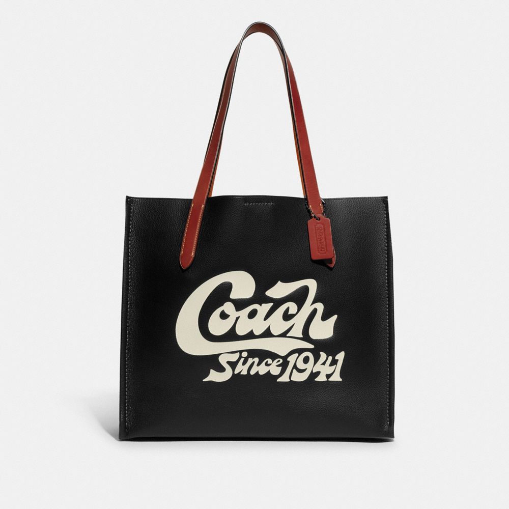 新品 未使用 150 i】 COACH コーチ ショルダー トートバッグ 赤