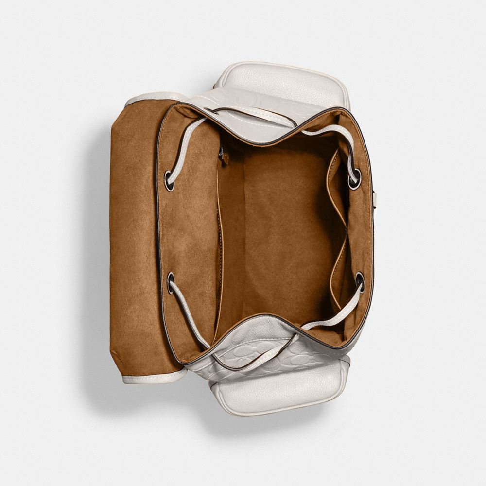 Sac à dos Hitch en cuir signature