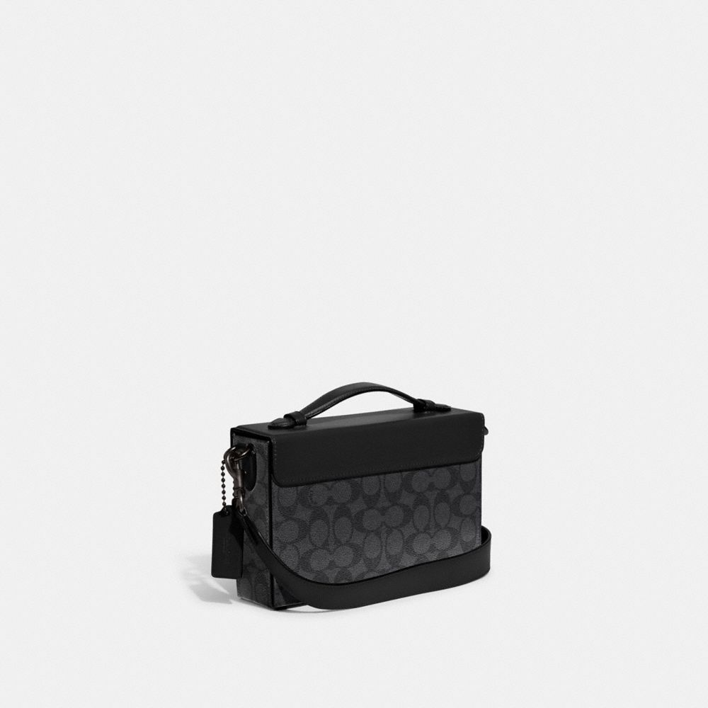 Coach Tabby Box Bag In Signature Canvas In Blue ModeSens