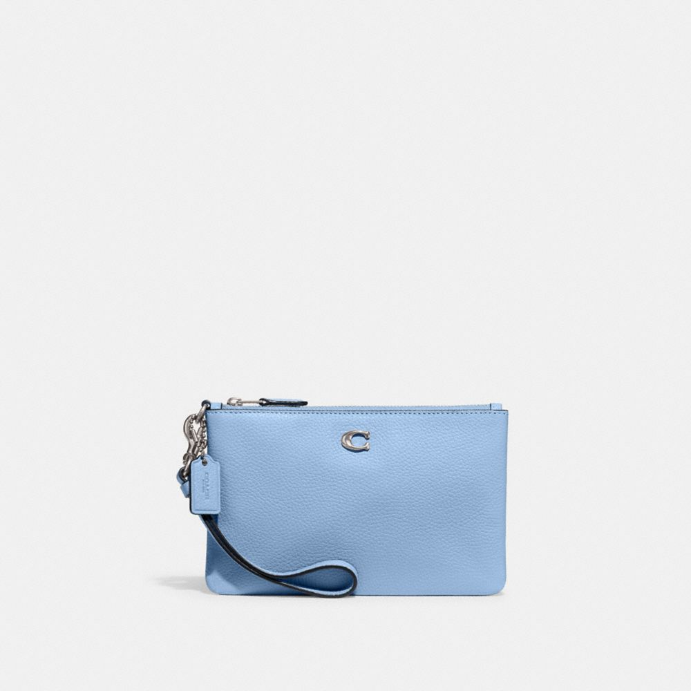 Coach Kleine Tasche Mit Handschlaufe In Blue