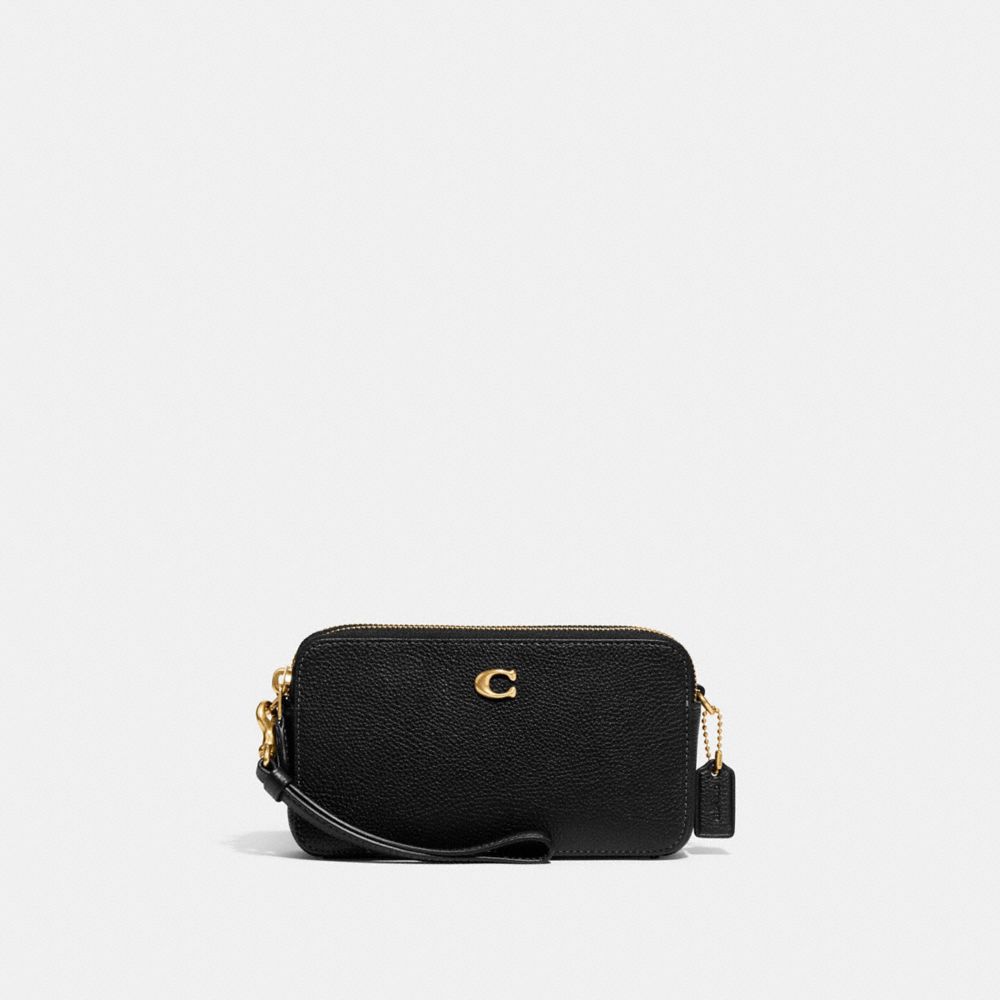 Coach Kira Crossbody In Brass/black