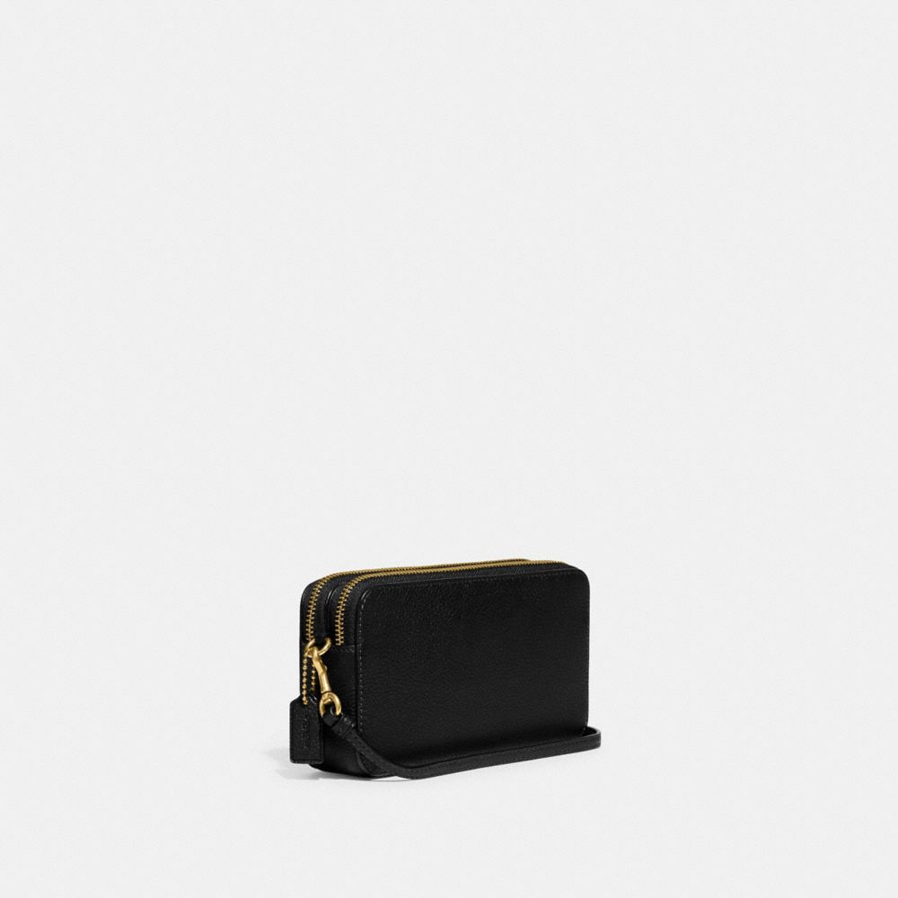 Shop Coach Kira Umhängetasche In Brass/black