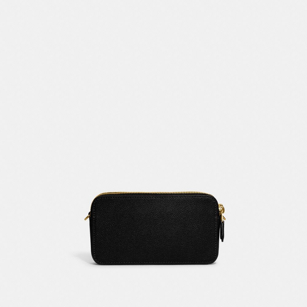 Coach Kira Crossbody In Brass/black