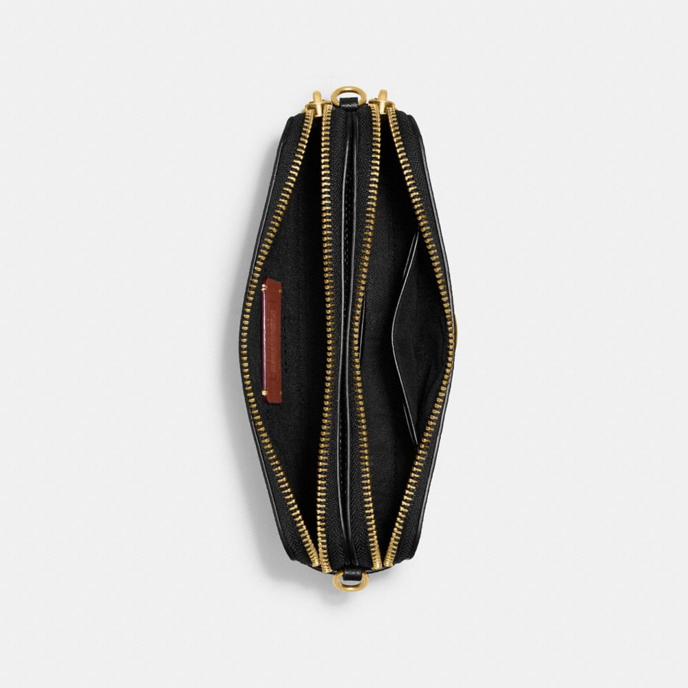 Coach Kira Crossbody In Brass/black
