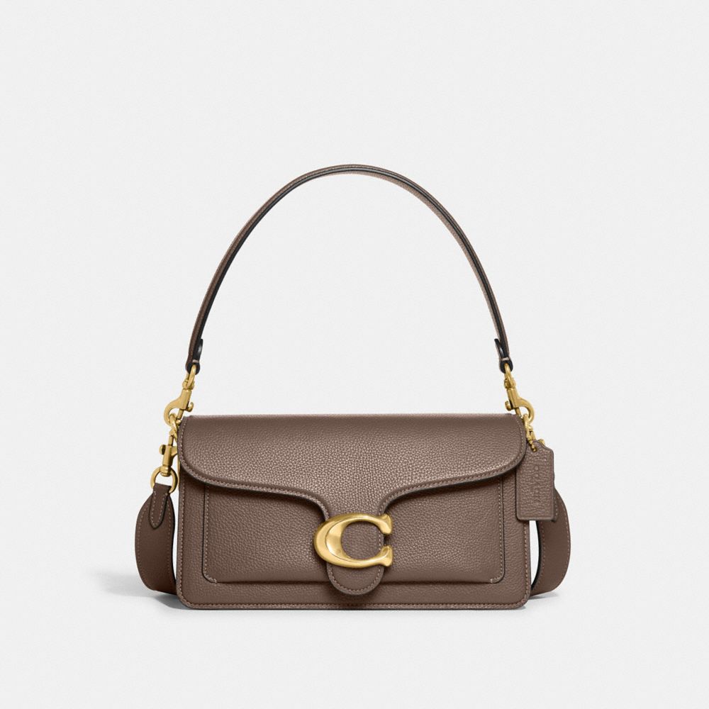 COACH Brown Leather Crossbody Shoulder Bag E3027