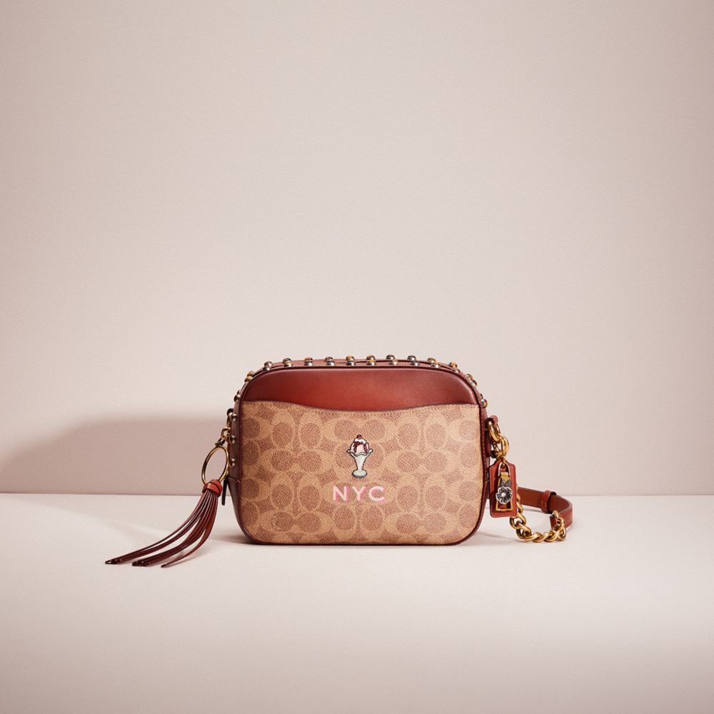 Upcrafted Camera Bag In Signature Canvas COACH®