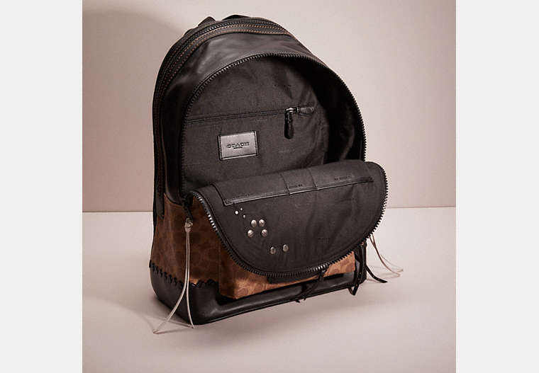 Upcrafted Academy Backpack In Signature Canvas With Whipstitch