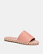 COACH®,CAILIN ESPADRILLE,Leather,Light Coral,Front View