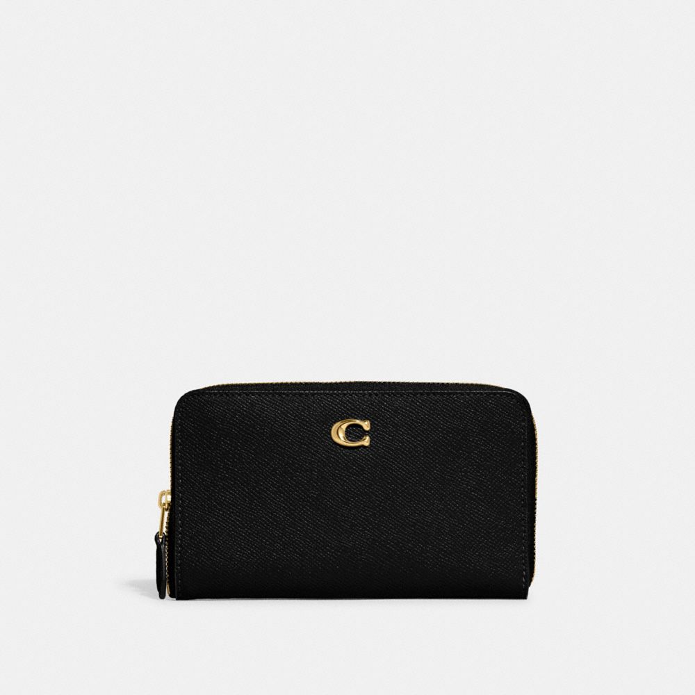 Buy [Coach] Outlet Bi-Fold Wallet Black Ladies COACH 6390 IMBLK