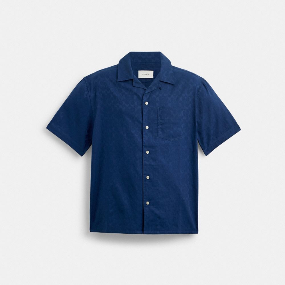 Jacquard Camp Shirt