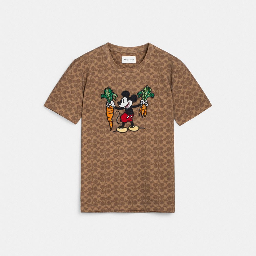 Arriba 63+ imagen mickey mouse coach shirt