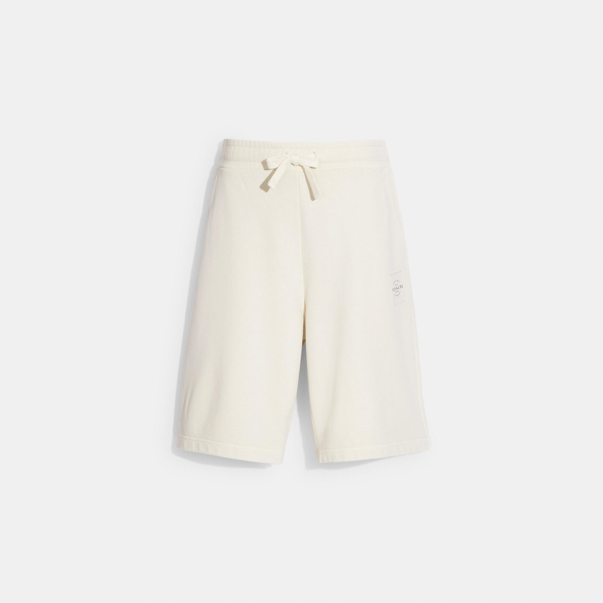 Coach Outlet Garment Dye Shorts In White