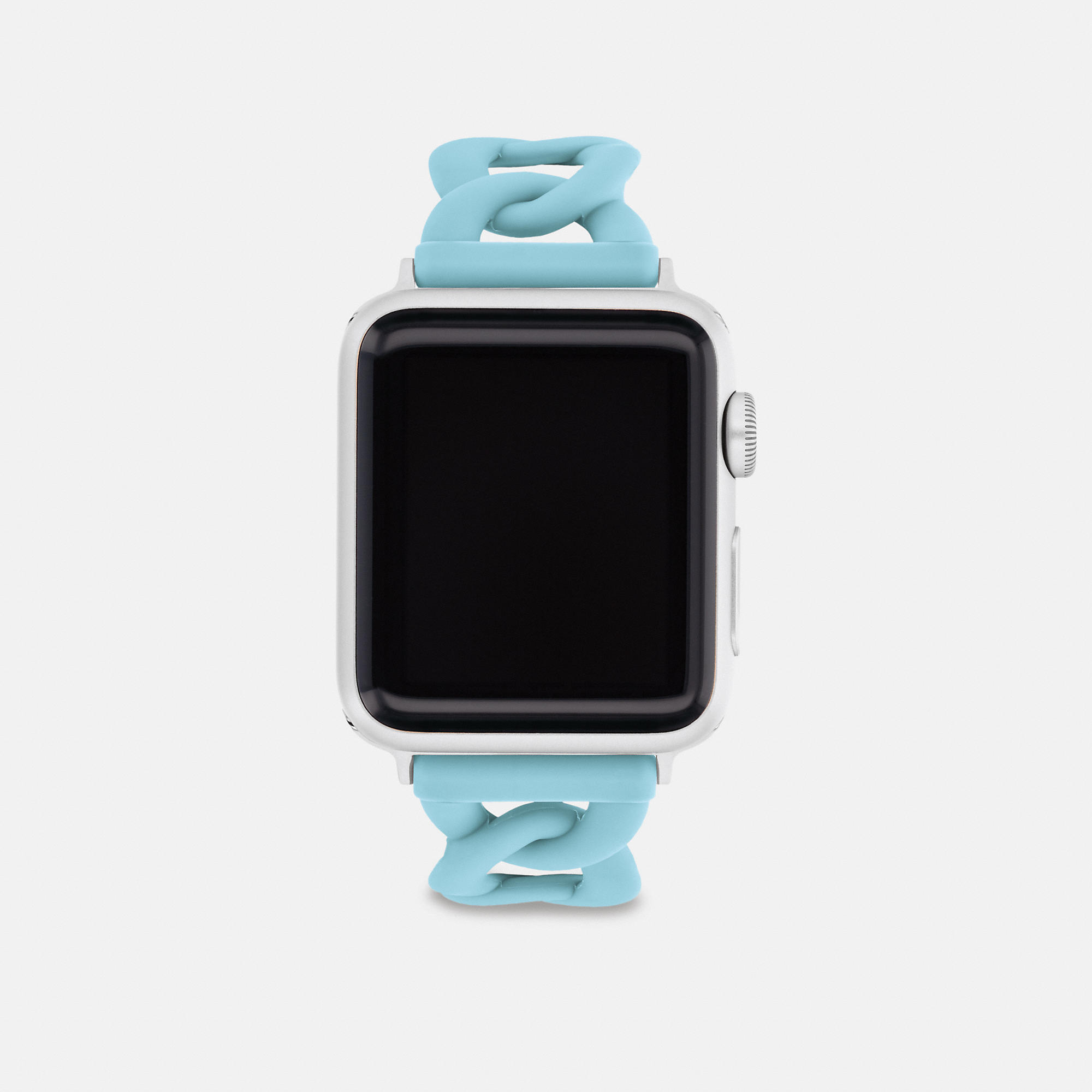 Coach Outlet Apple Watch® Strap, 38 Mm And 41 Mm In Blue