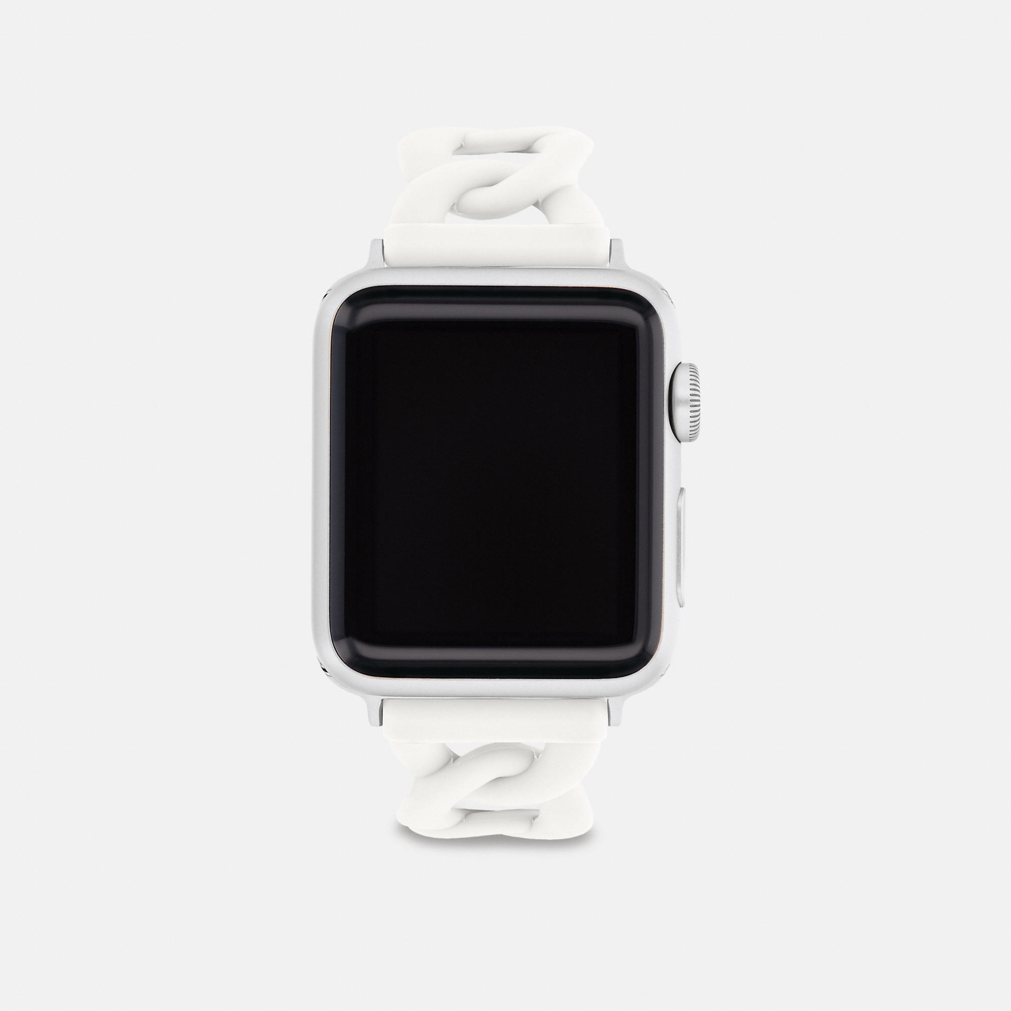 Coach Outlet Apple Watch® Strap, 38 Mm And 41 Mm In White