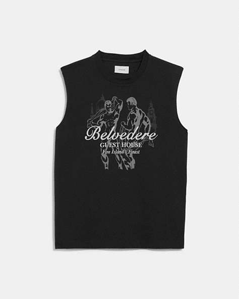 CoachTank Top With Belvedere Guest House Graphic