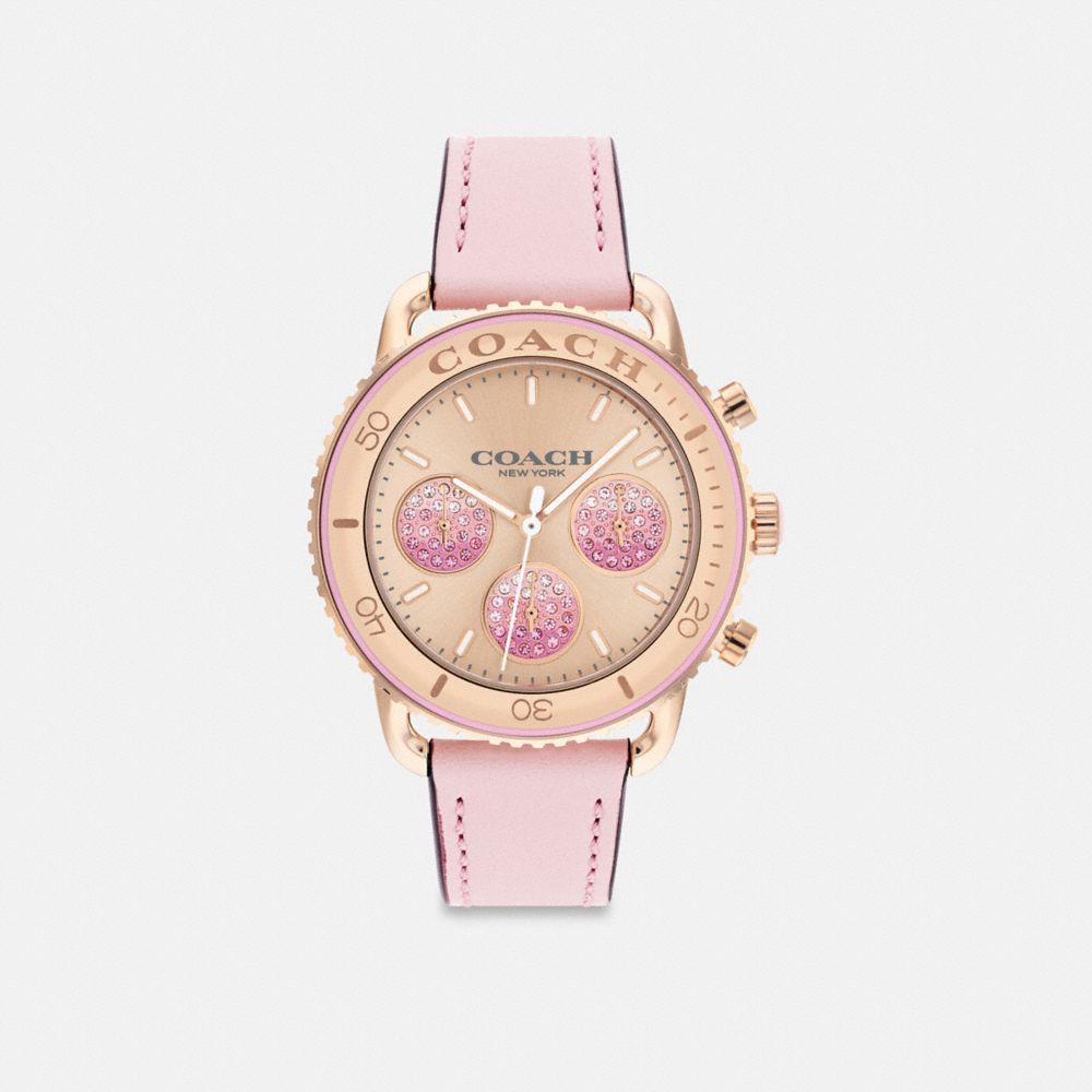 Coach Cruiser Watch, 37mm In Blush ModeSens