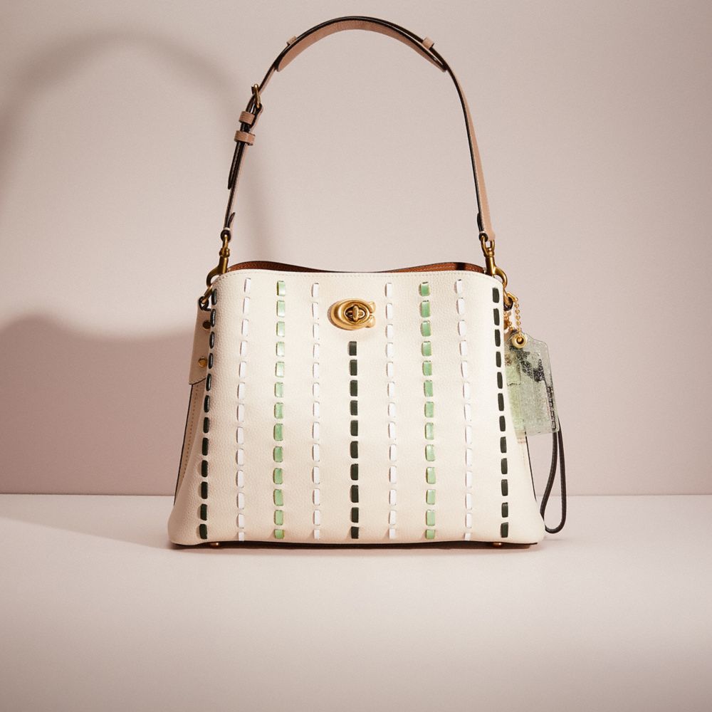 Upcrafted Willow Shoulder Bag In Colorblock COACH®