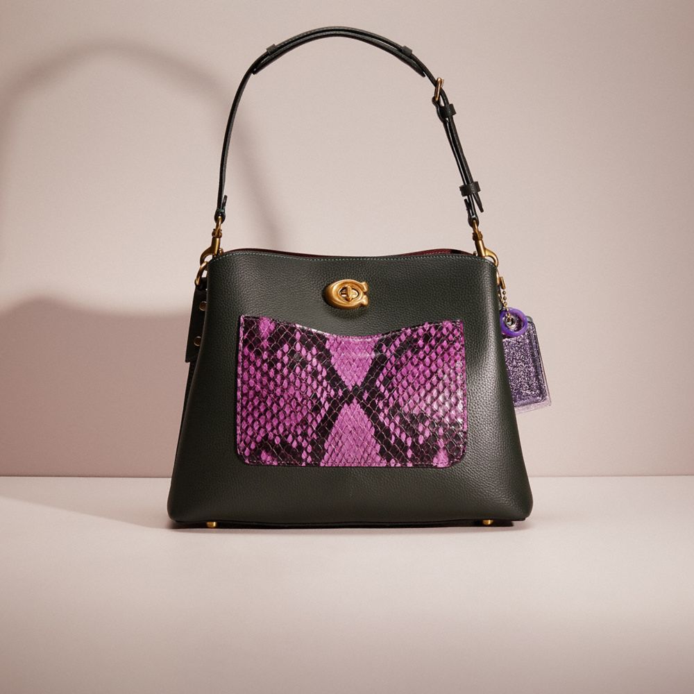 Upcrafted Willow Shoulder Bag In Colorblock COACH®