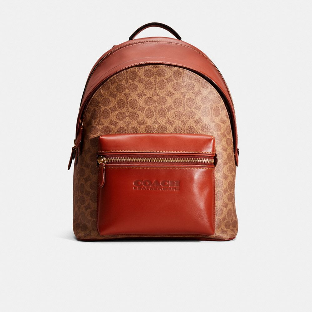 Restored Charter Backpack In Signature Canvas COACH®