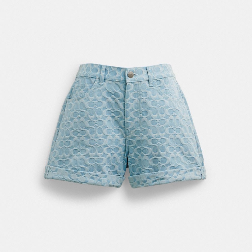 Signature Denim Shorts