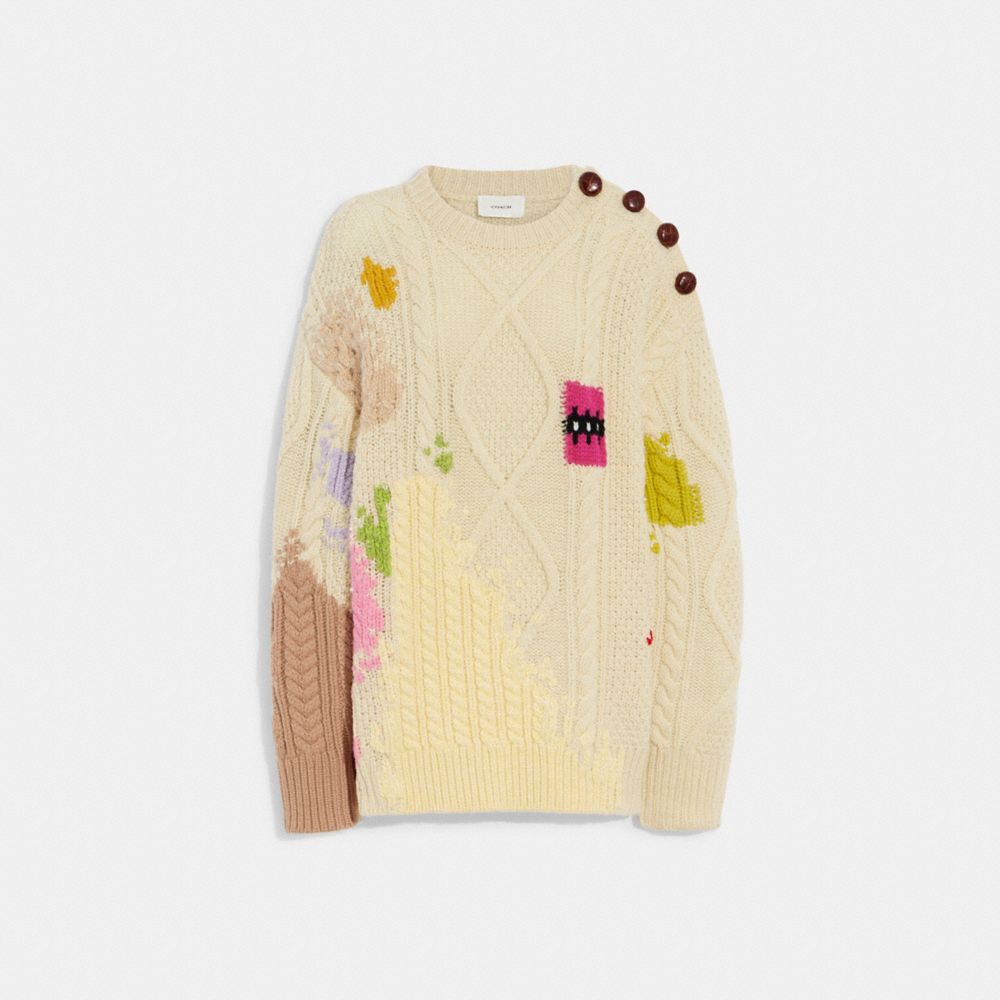 CoachChunky Crewneck Sweater