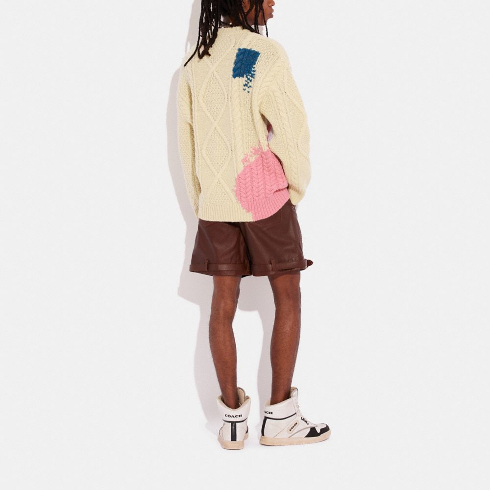 COACH® | Chunky Crewneck Sweater