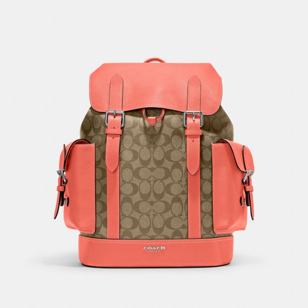 3年保証』『3年保証』コーチ COACH リュック ハドソン シグネチャー