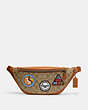 Warren Belt Bag In Signature Canvas With Patches