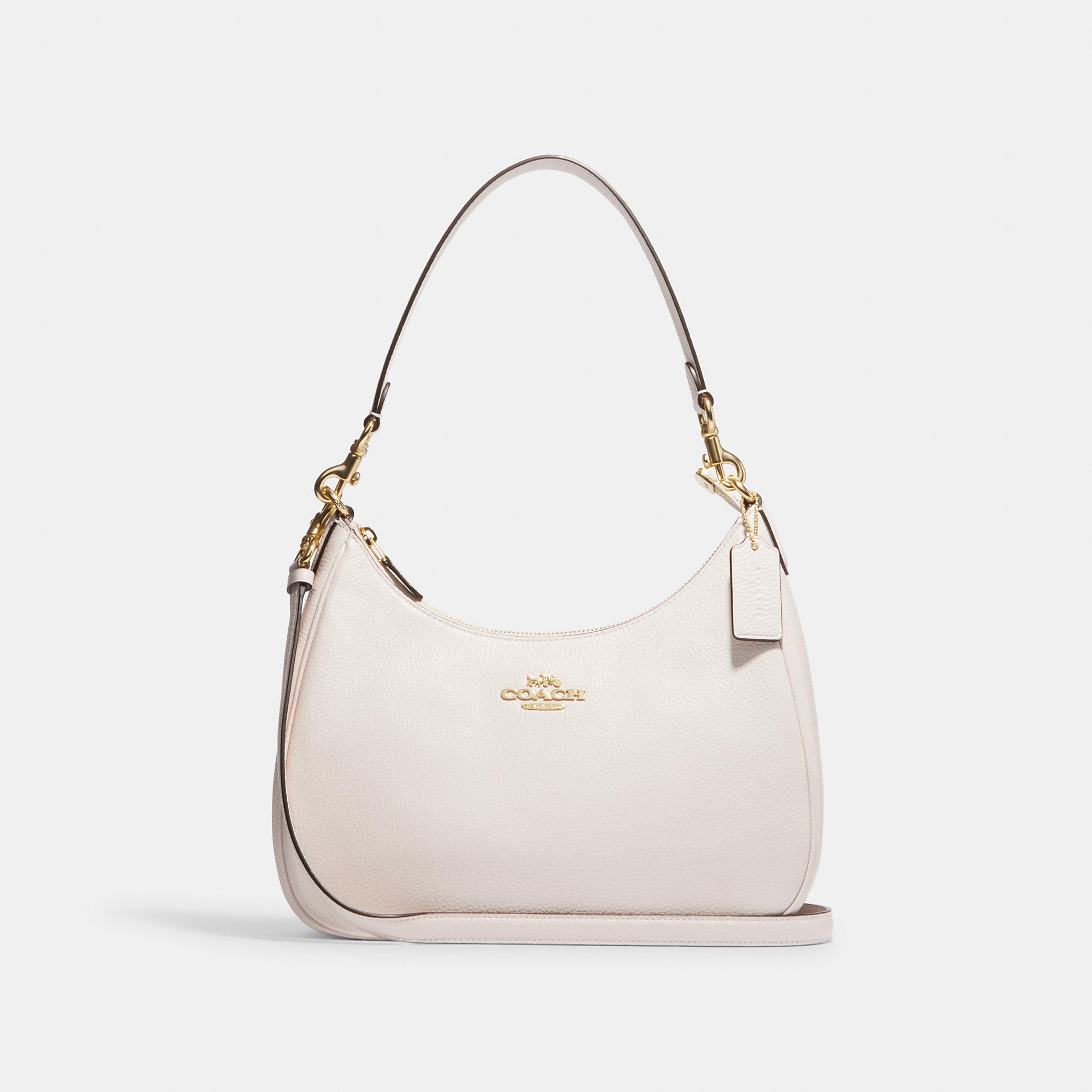 Shop Coach Outlet Teri Hobo In Gold/chalk